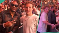 "Big links": Reactions as Mark Zuckerberg hung out with Nigerian fighters Isreal Adesanya and Kamaru