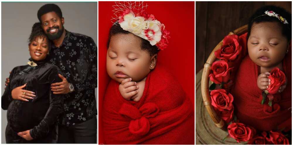 Basketmouth's wife narrates how God kept their baby alive on labour day.