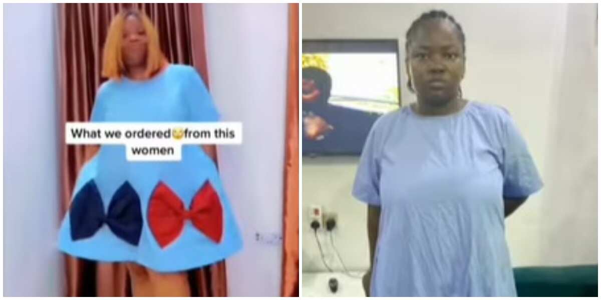 Check out funny-looking dress lady received from Instagram vendor