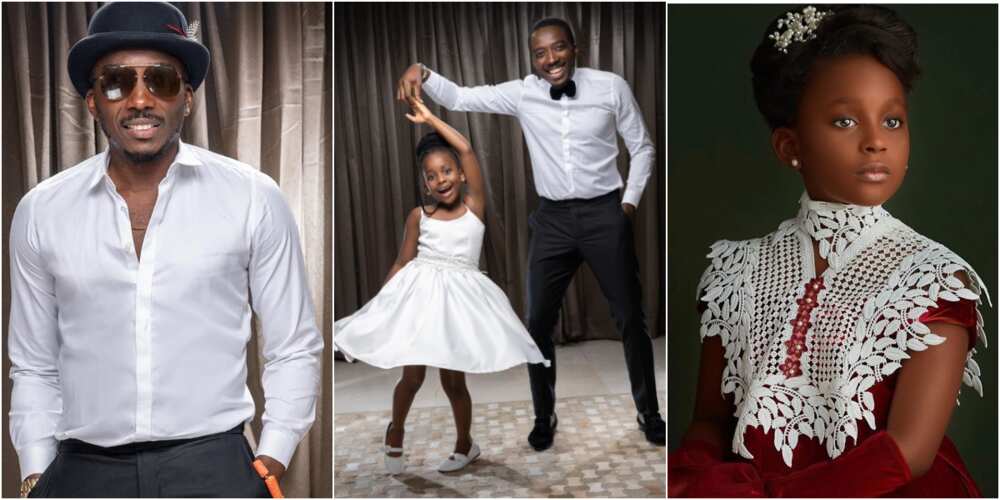 Comedian Bovi and daughter