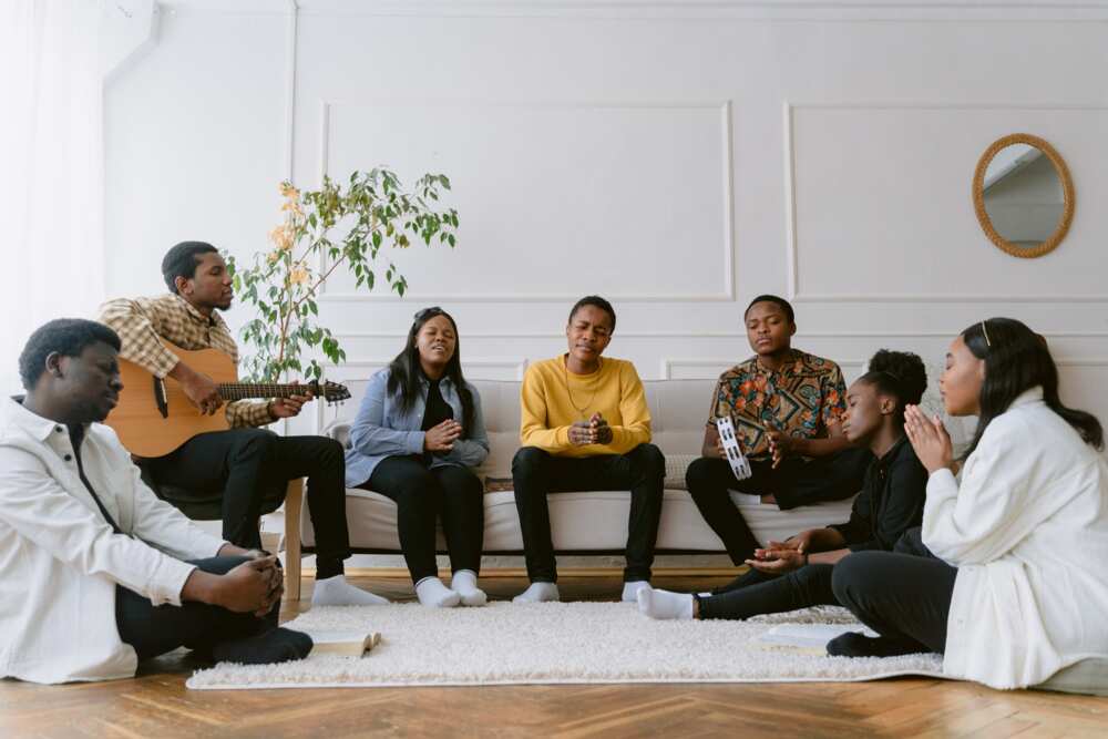 evangelism among a group pf young people evangelism among a group pf young people