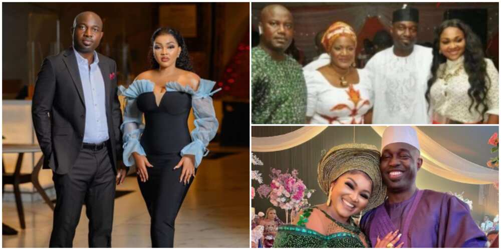 Mercy Aigbe, ex-hubby, new lover and his first wife spotted as Lanre Gentry digs up throwback photo
