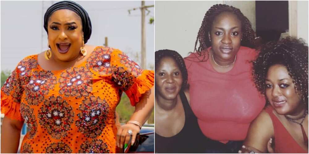 Foluke Daramola and late Moji Olaiya Foluke Daramola and late Moji Olaiya