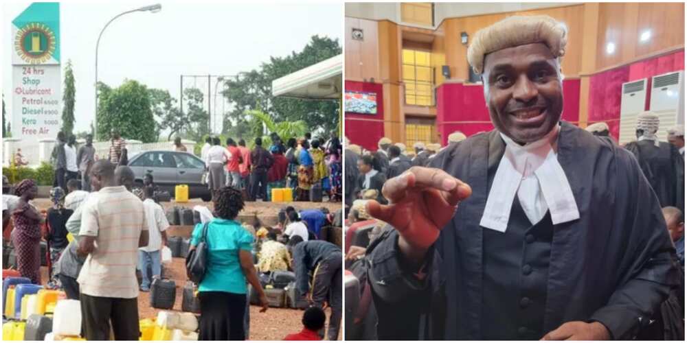 Nigerians as filling station during fuel scarcity, Kenneth OKonkwo in court