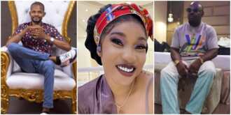 Jim Iyke, Tonto Dikeh and Uche Maduagwu Jim Iyke, Tonto Dikeh and Uche Maduagwu