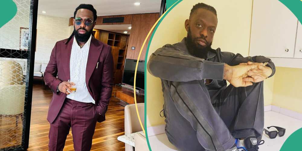 Photos of Timaya before and after his drug addiction