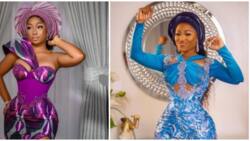 Asoebi fashion: 5 times BBNaija star Esther served perfect wedding guest looks