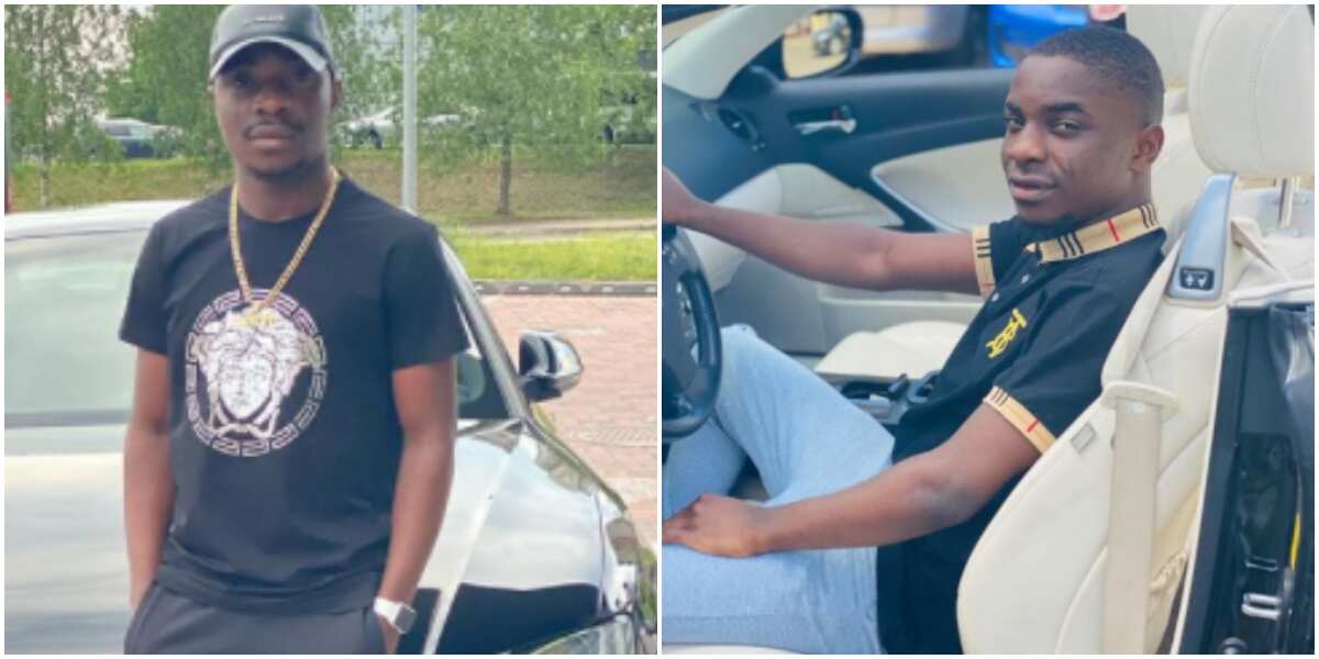 MC Oluomo's son highlights the significant difference between him and Lekki guys