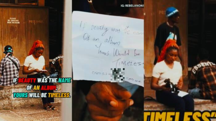 "Your beauty is timeless": Man used robot car to send romantic letter to a lady, gets her number