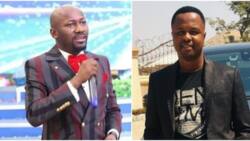 Pastor who accused Apostle Suleman of sleeping with his wife apologises to man of God