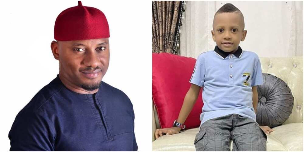 Actor Yul Edochie celebrates son Zane