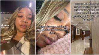 Lady shares sad video as she catches her husband in bed with her sister 4 days after their wedding