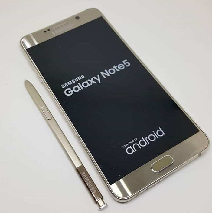 note 5 silver titan