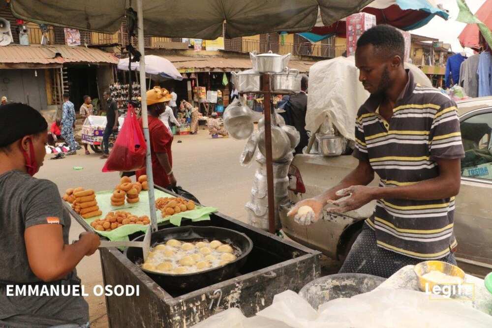 Puff-puff seller shares his life journey