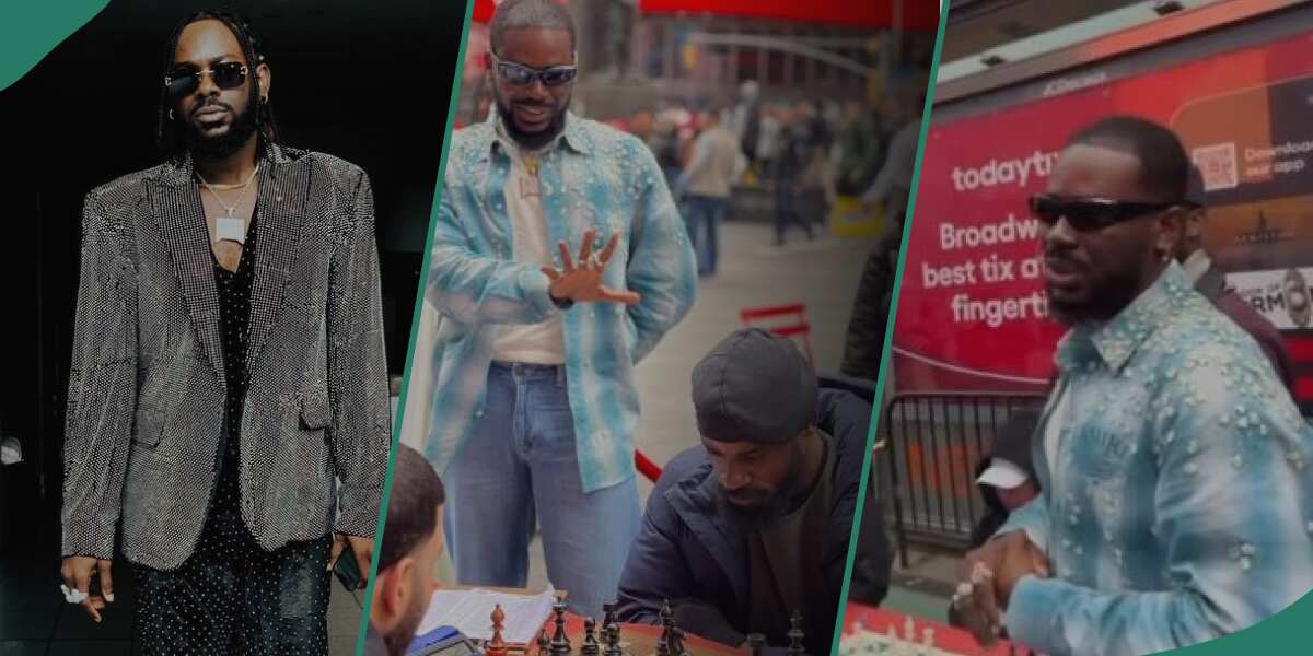 See how Adekunle Gold supported Tunde Onakoya after attempting to break Guinness World Record for longest unbeaten chess marathon