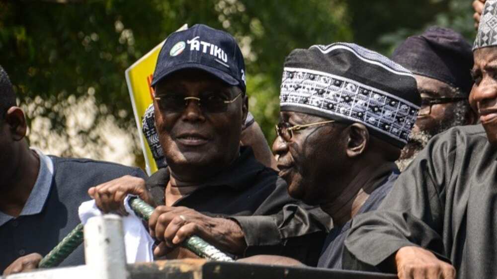 Iyorchia Ayu and Atiku/PDP National Chairman Iyorchia Ayu and Atiku/PDP National Chairman