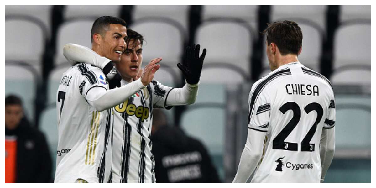 Juventus vs Udinese: Ronaldo Scores 2 Goals As Bianconeri ...