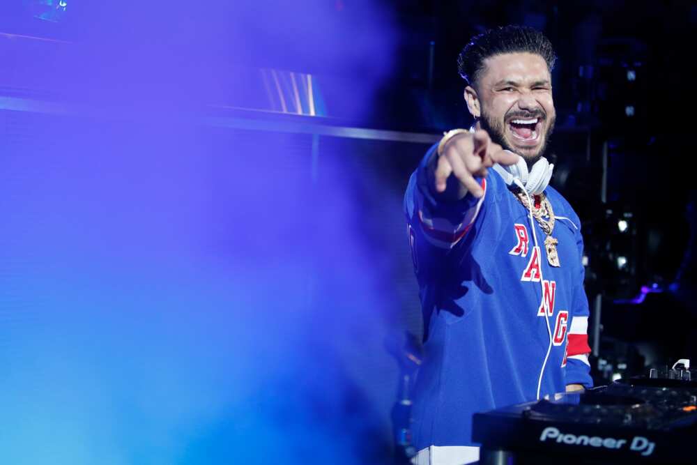 DJ Pauly D performs at Madison Square Garden in New York City