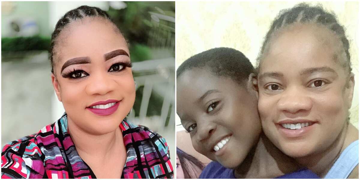 We finally have a daughter to call ours - Actress Opeyemi Aiyeola shows off her 'new baby girl' (photo)