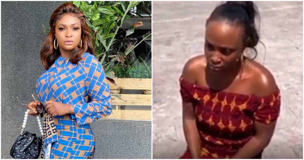 Blessing Okoro shares another version of ‘borrow-pose’ saga.