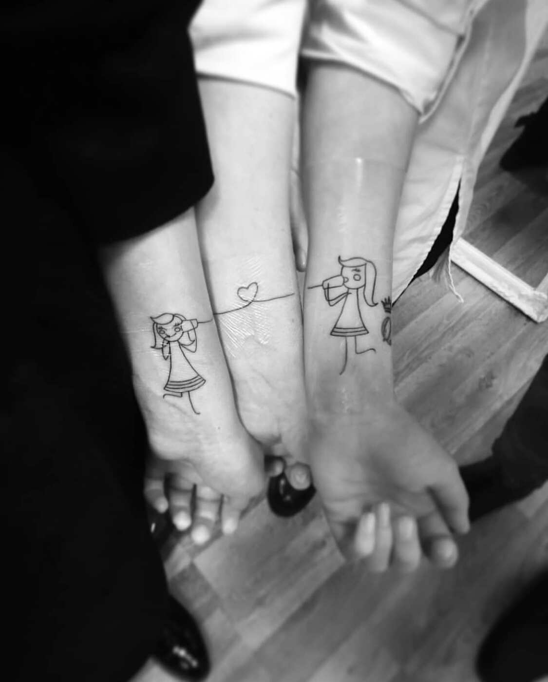 Near or Far, These 112 Mother-Daughter Tattoo Ideas Will Keep You Together  | Tattoos for daughters, Mom daughter tattoos, Mother daughter tattoos