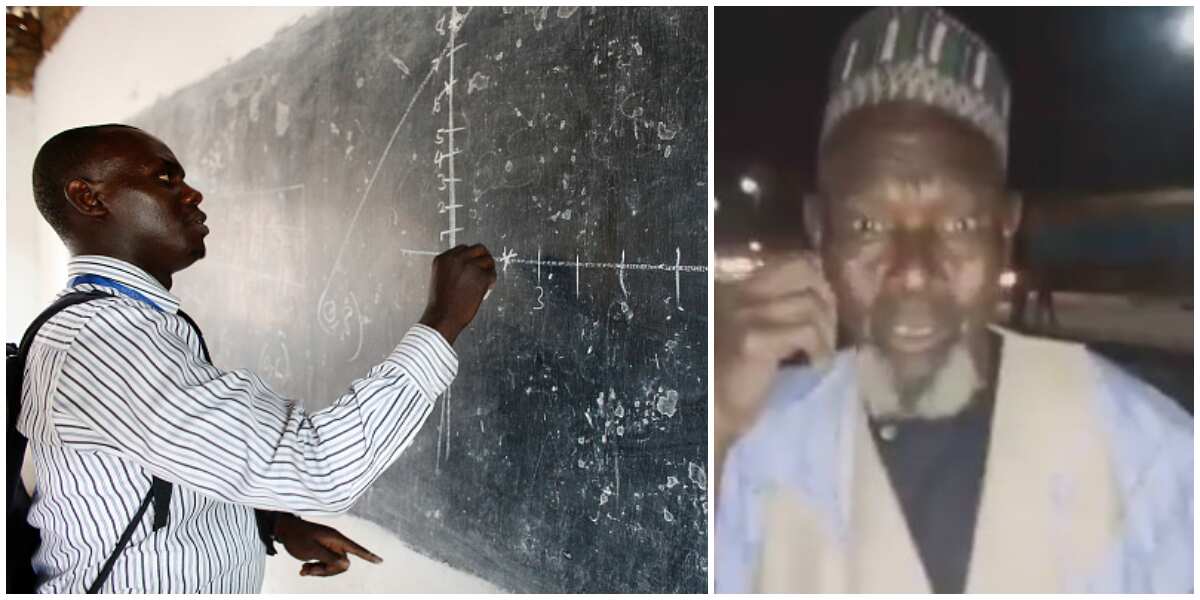 After 35 years of being a teacher in Borno, Nigerian man taught by British spotted hawking to survive