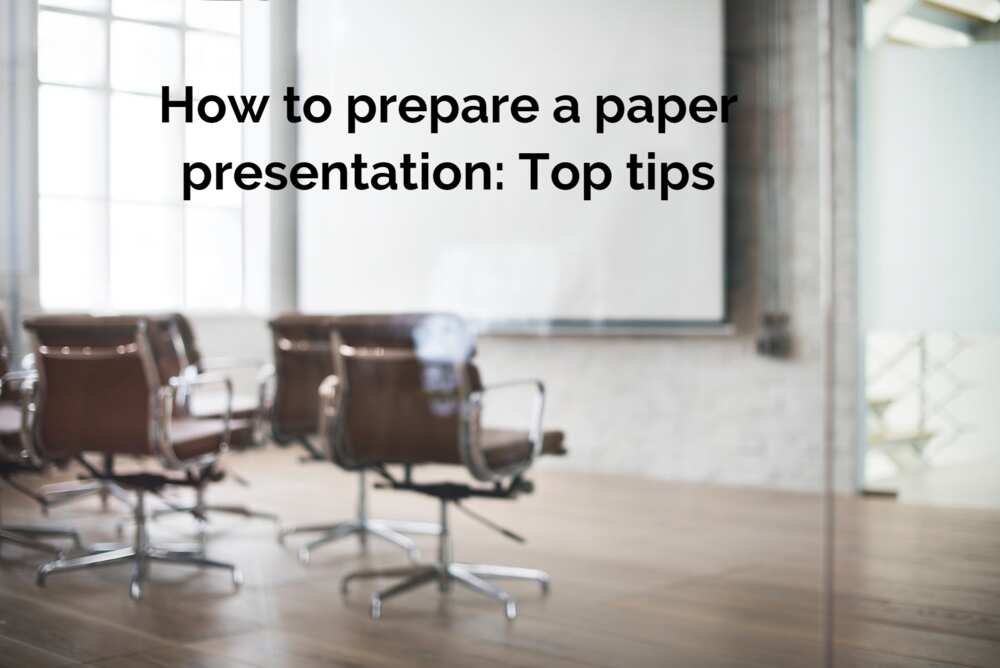 How to prepare a paper presentation: Top tips