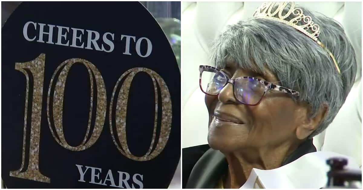 Black woman who witnessed the Great Depression marks her 100th birthday in US with her family