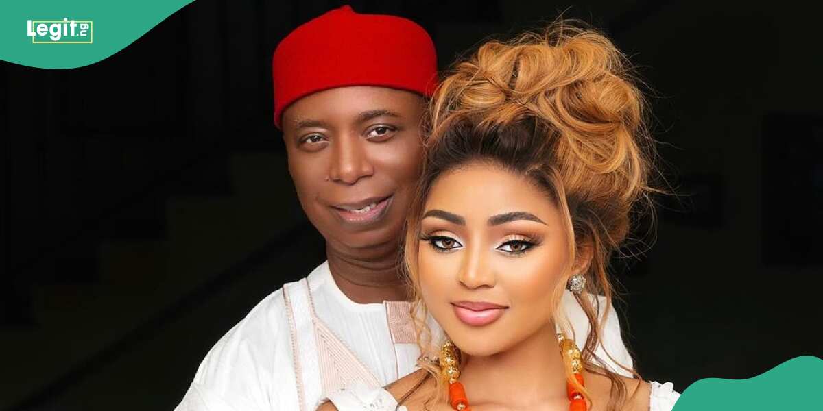 Video: Watch the sweet way Ned Nwoko praised Regina Daniels as they attend a public function together