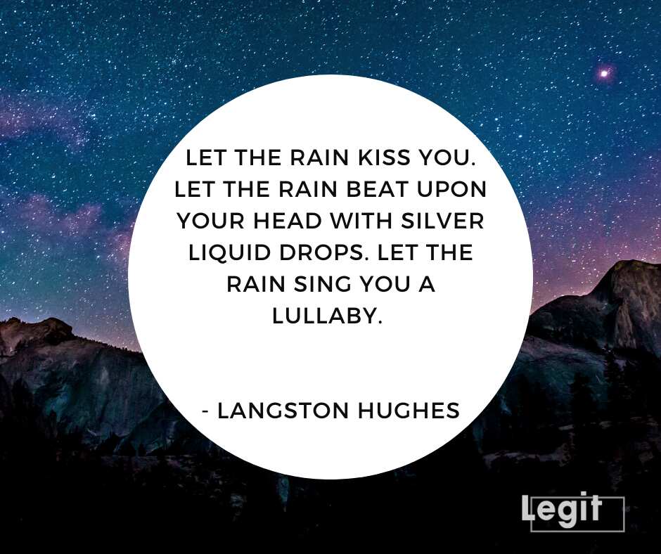 quotes about raindrops