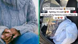 Drama as woman packs her stuff and removes her wedding ring, confesses why she is leaving marriage