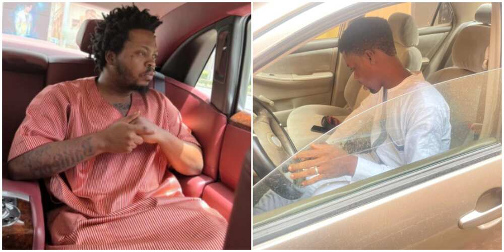 Olamide buys car for man