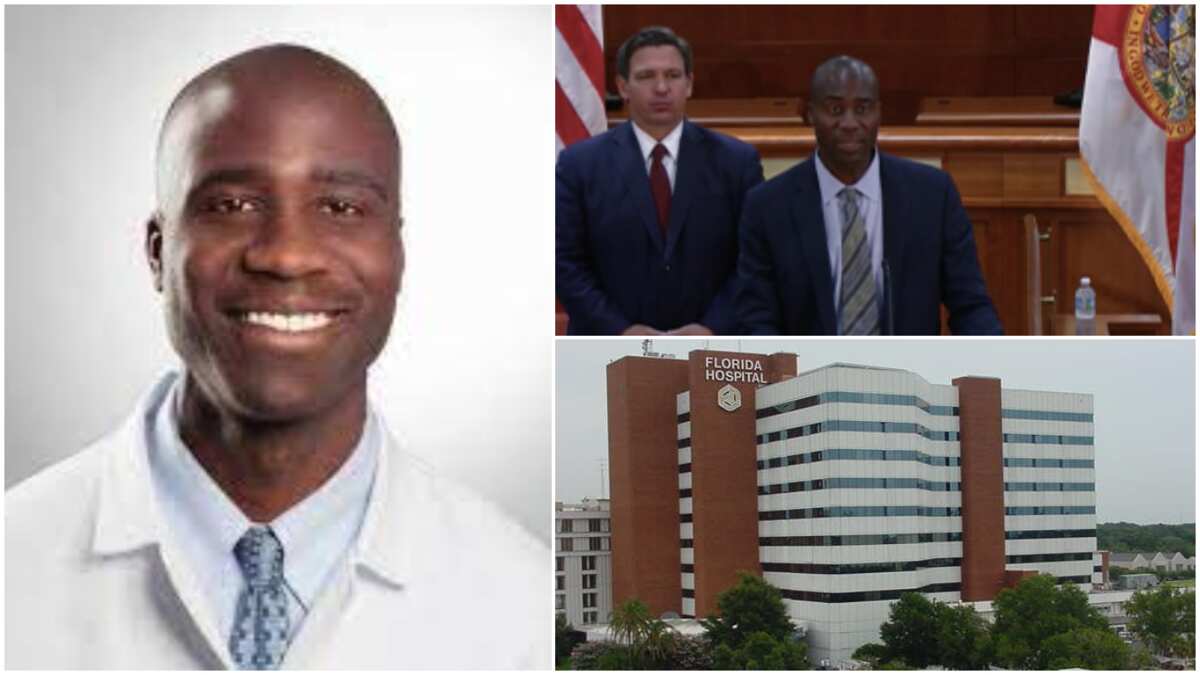 Joy as Nigerian man gets juicy appointment in America, becomes chief surgeon, Florida governor praises him