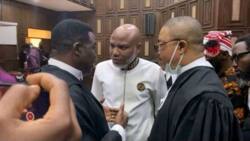 Abuja judge issues strong order over Nnamdi Kanu's outfit, daily routine in SSS detention
