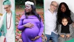 "Relocating to Germany changed my life": Lady who moved abroad marries Oyinbo man, gives birth