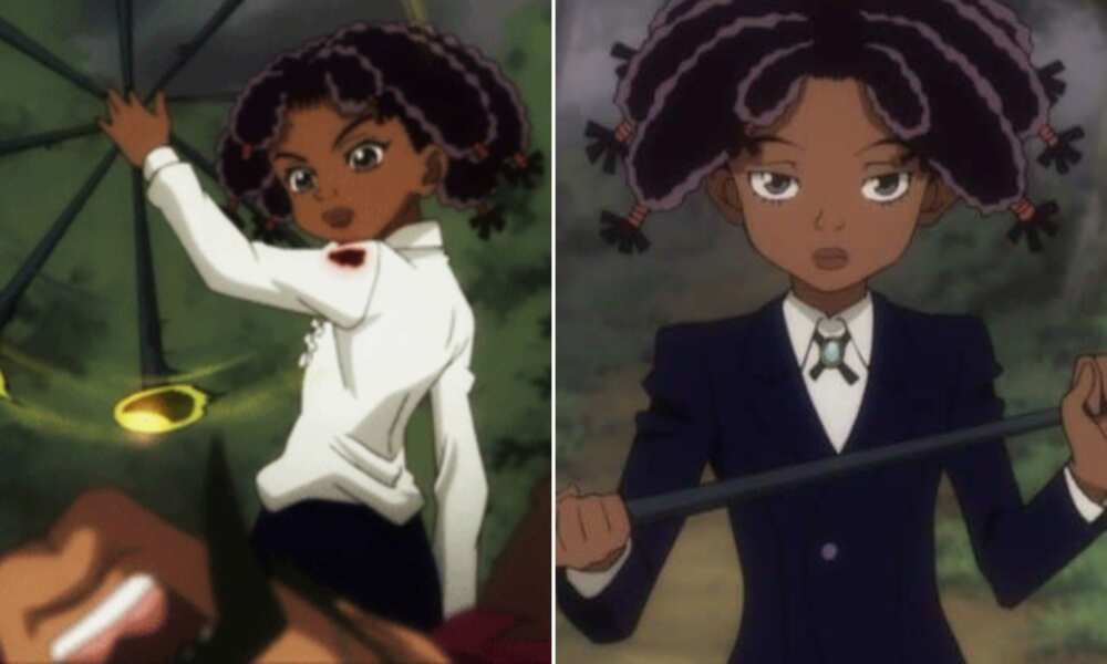 list of black anime characters