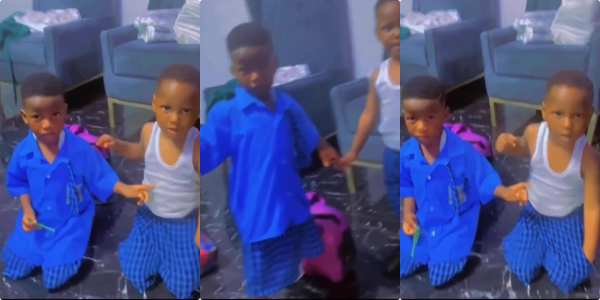 “Why Are You Confusing Me”: Mother Cries Out as Twin Sons Confuses Her To Escape punishment