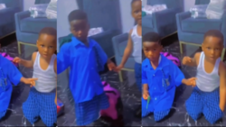 “Why are you confusing me”: Mother Cries out as twin sons confuses her to escape punishment
