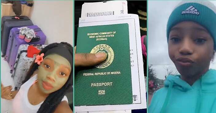 Watch video as Nigerian lady happily relocates to UK