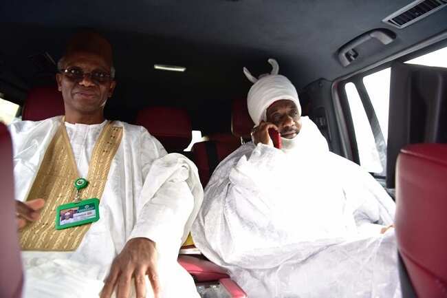 Yanzu-yanzu: Sanusi yana da 'yancin zuwa ko wane gari, har da Kano - El-Rufai