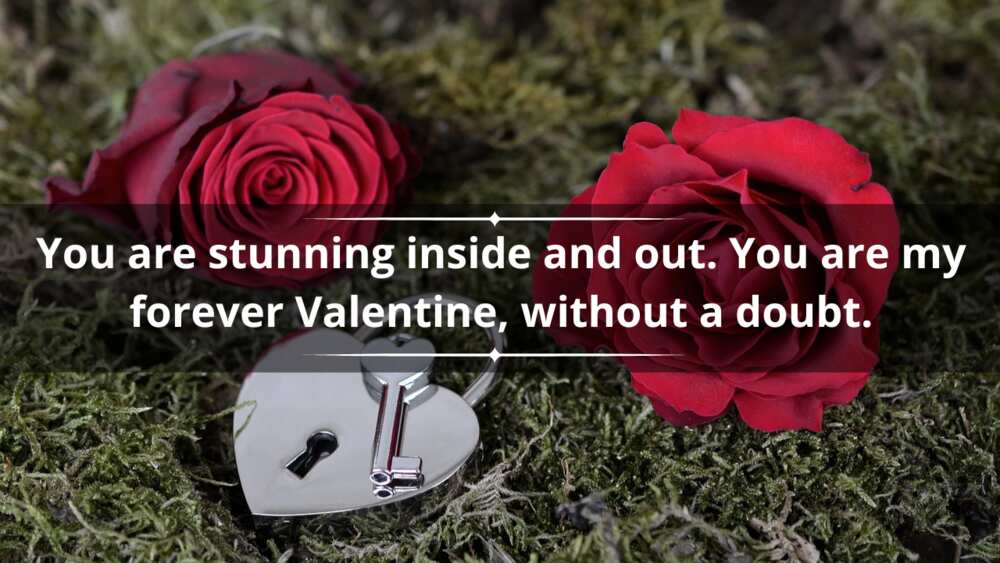 Sweet Valentine messages for her