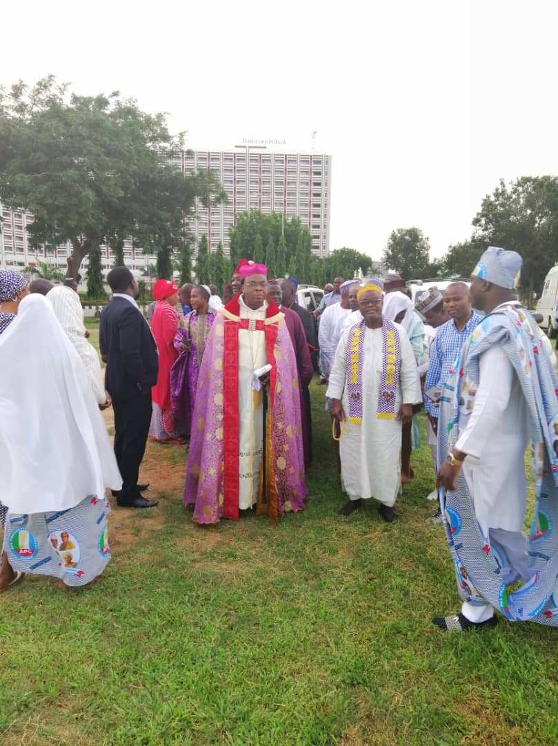 Archbishop lauds Buhari on war against insurgency, religious tolerance