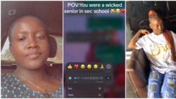 Lady shares disturbing voice note she got from school junior whom she bullied, people fear for her