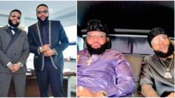 "No need to talk too much": Kcee showers brother E-money with love on his birthday