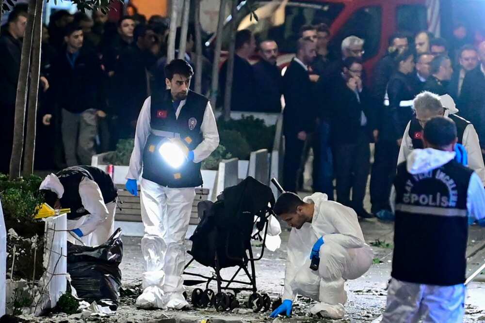 Istanbul police said 46 people had been detained in total after the attack Istanbul police said 46 people had been detained in total after the attack