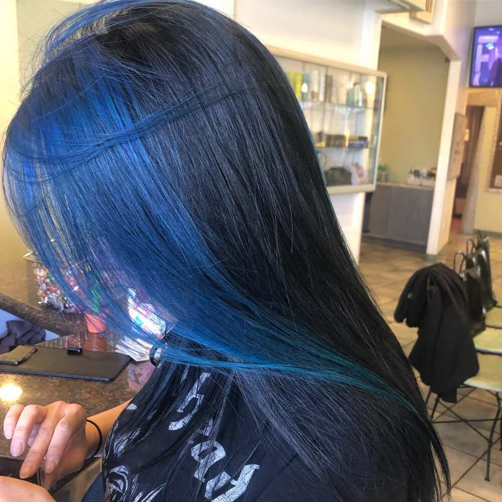 Blue Black Hair Ideas To Try Out In 19 Legit Ng