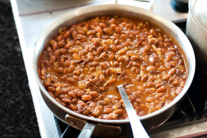 How to cook porridge beans with ripe plantain