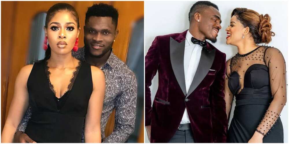 Footballers Emmanuel Emenike and Aaron Samuel‘s wives