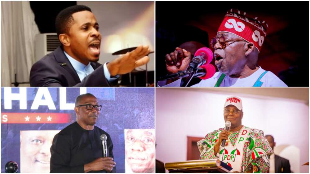 Bishop Feyi Daniels/Atiku Abubakar/Peter Obi/Bola Tinubu/2023 Election