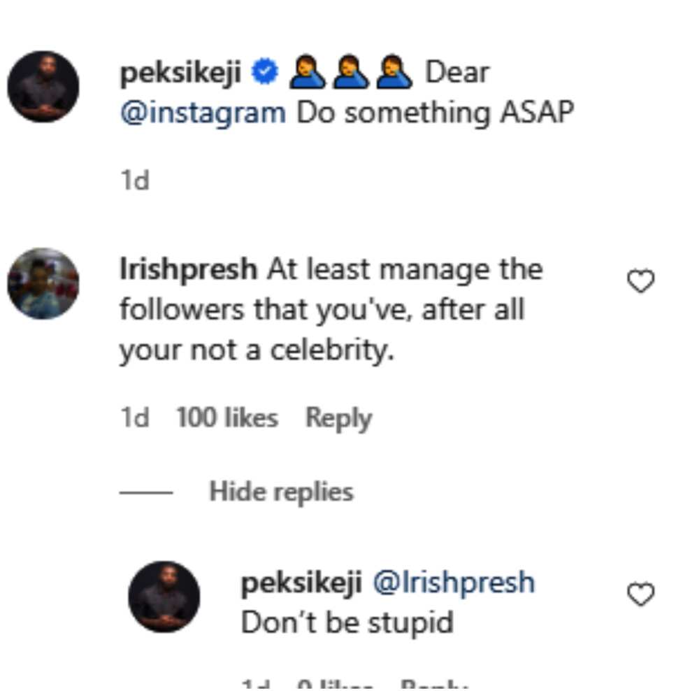 Linda Ikeji's brother Peks